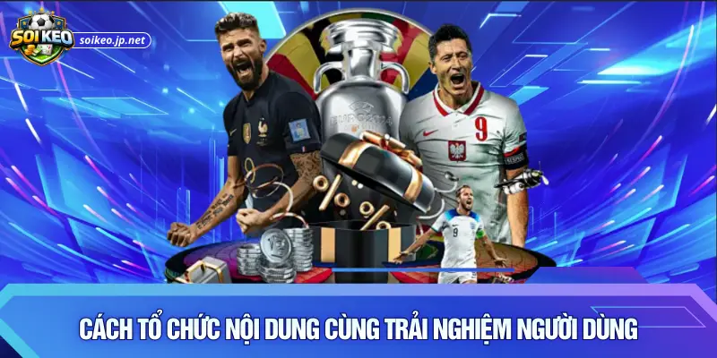 Cách tổ chức nội dung cùng trải nghiệm người dùng